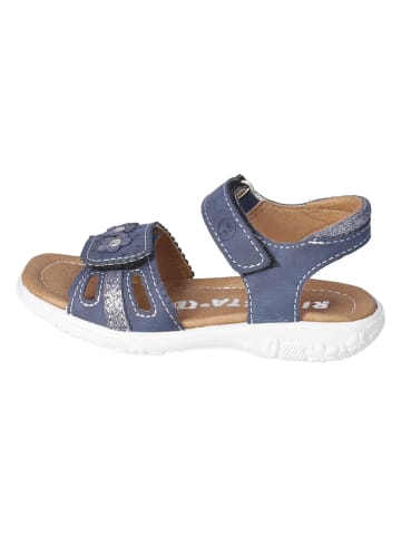 Ricosta Leren sandalen "Marisol" donkerblauw