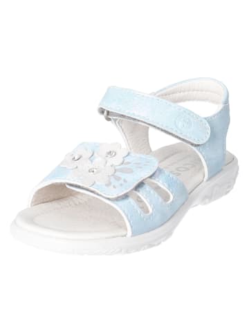 Ricosta Leren sandalen "Chloe" lichtblauw