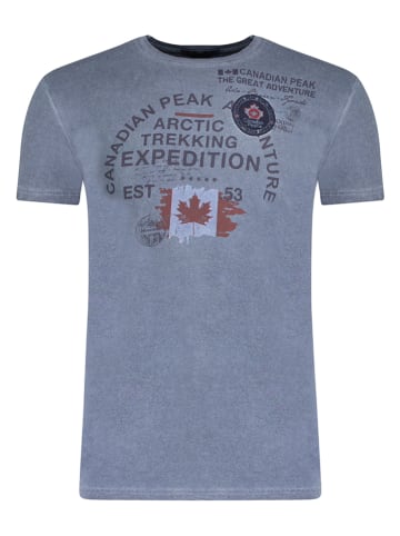 Canadian Peak Koszulka w kolorze niebieskoszarym