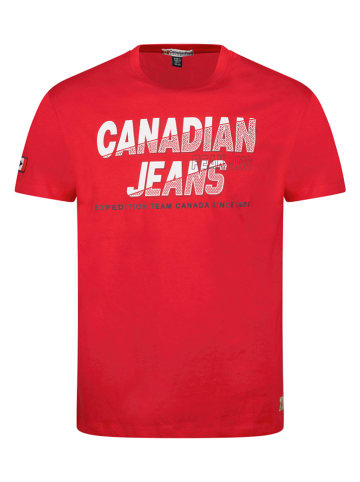 Canadian Peak Koszulka w kolorze czerwonym