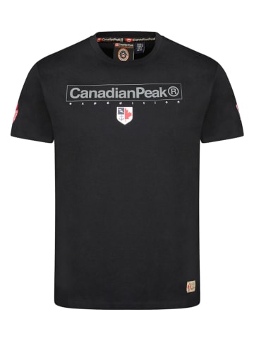 Canadian Peak Shirt in Schwarz