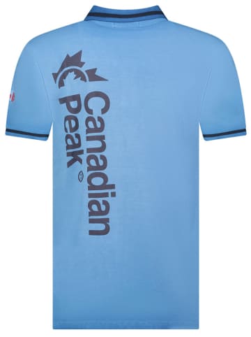Canadian Peak Poloshirt "Kotzeak" in Blau