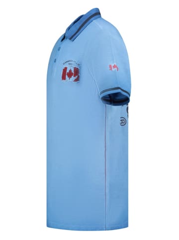 Canadian Peak Poloshirt "Kotzeak" in Blau