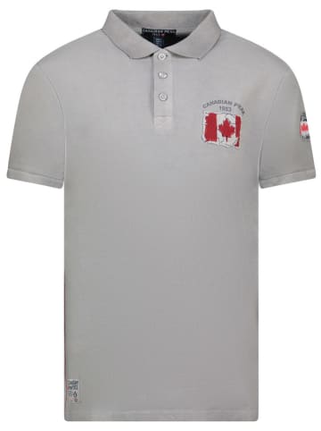 Canadian Peak Poloshirt "Kotzeak" in Grau