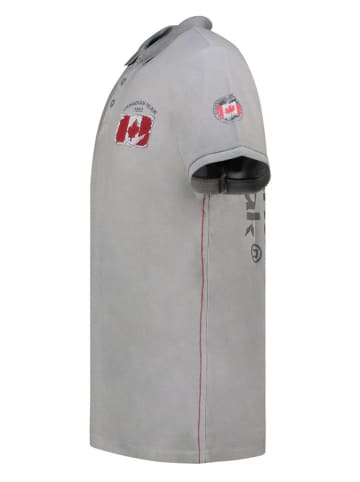 Canadian Peak Poloshirt "Kotzeak" in Grau