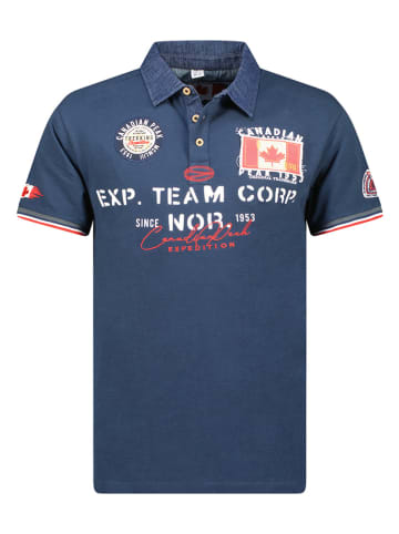 Canadian Peak Koszulka polo w kolorze granatowym