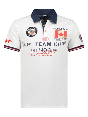 Canadian Peak Koszulka polo w kolorze białym