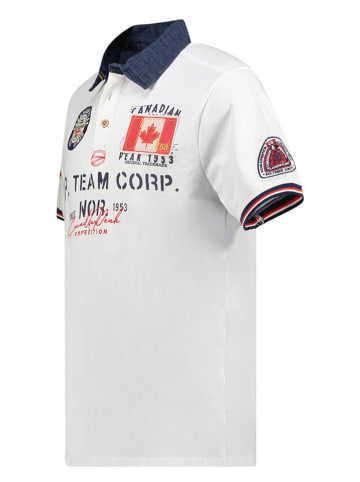 Canadian Peak Koszulka polo w kolorze białym