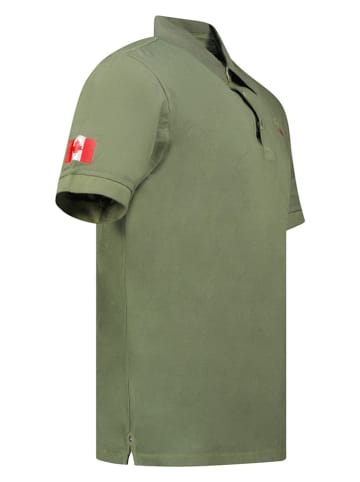 Canadian Peak Poloshirt kaki