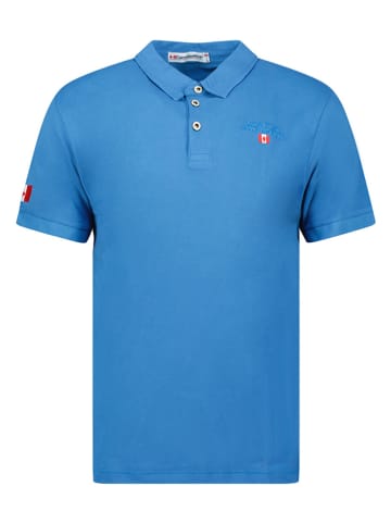 Canadian Peak Koszulka polo w kolorze niebieskim