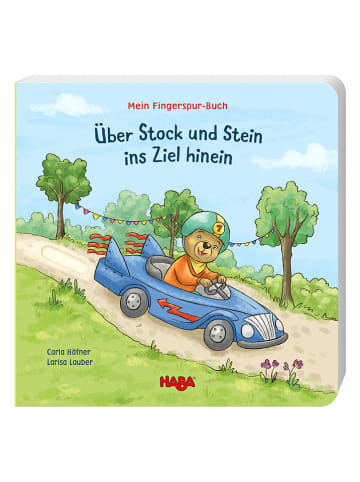 Haba Bilderbuch "Über Stock und Stein ins Ziel hinein" -  ab 2 Jahren