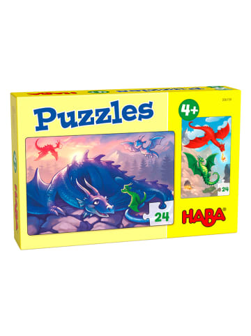 Haba 48-delige puzzel "Draken" - vanaf 4 jaar