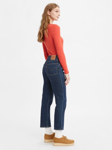 Levi's Dżinsy "501® Crop" - Regular fit - w kolorze granatowym