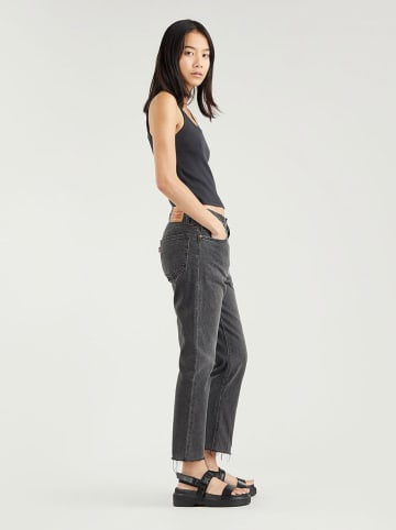 Levis Jeans "501® Crop" - Regular fit - in Grau