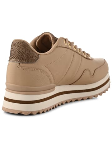 WODEN Leren sneakers "Nora III" beige