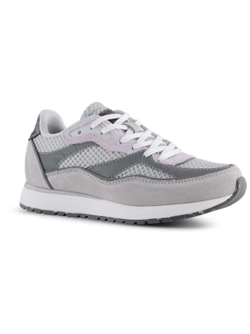 WODEN Leren sneakers "Hailey" grijs