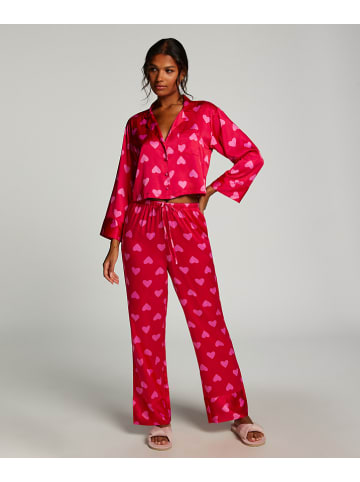 Hunkemöller Pyjama-Oberteil in Pink