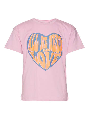 Vero Moda Girl Shirt "Lovekelly" in Rosa