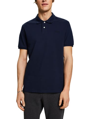 ESPRIT Poloshirt donkerblauw