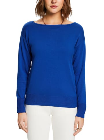 ESPRIT Sweter w kolorze niebieskim