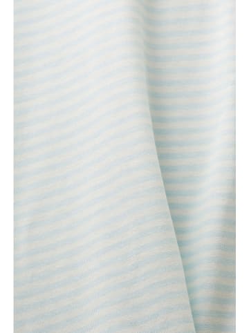 ESPRIT Shirt lichtblauw/wit