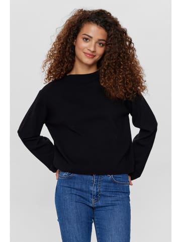 NÜMPH Sweter w kolorze czarnym