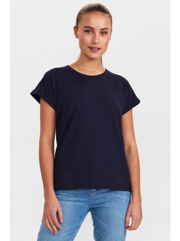 NÜMPH Shirt donkerblauw