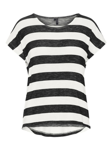 Vero Moda Koszulka w kolorze biało-czarnym