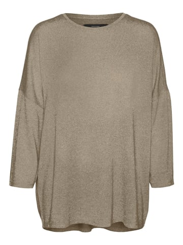 Vero Moda Sweter w kolorze szarobrązowym