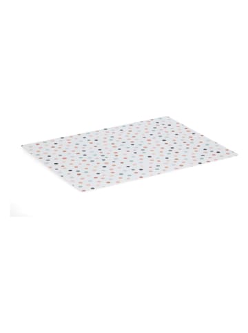 Zeller Bureaumat "Dots" meerkleurig - (B)60 x (H)45 cm