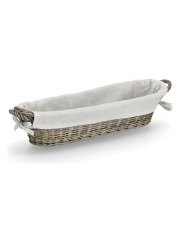 Zeller Baguettekorb in Braun - (B)49 x (H)14 x (T)10 cm