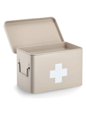 Zeller Medicijnkast beige - (B)32 x (H)20 x (D)21 cm