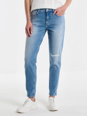 BIG STAR Dżinsy - Tapered fit - w kolorze błękitnym