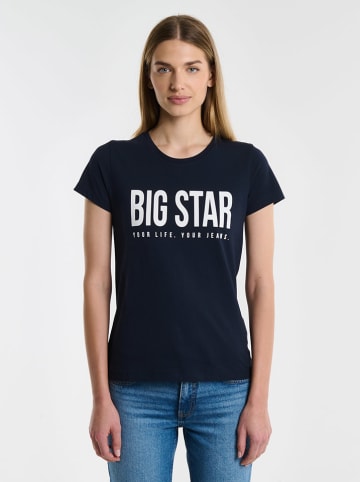 BIG STAR Koszulka w kolorze granatowym