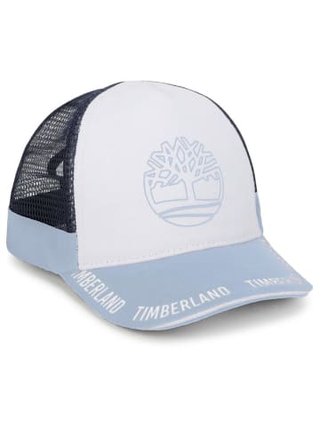 Timberland Cap in Weiß/ Hellblau