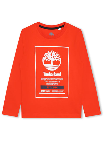 Timberland Longsleeve in Rot