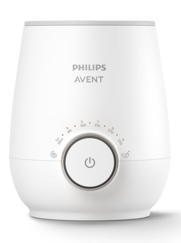 Philips Avent Podgrzewacz "Premium" w kolorze białym do butelek - 16 x 14 x 14,8 cm