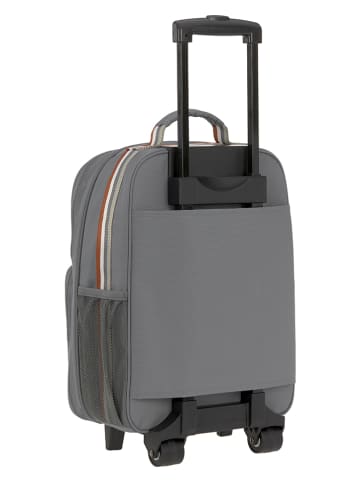 Lässig Trolley "Safari Tiger" in Grau - (L)29,5 x (B)19,5 x (H)46 cm