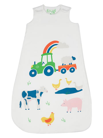 Frugi Śpiworek "Sleep Tight" w kolorze białym - 2,5 TOG