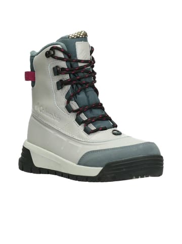Columbia Leder-Winterboots "Bugaboot Celsius" in Hellgrau