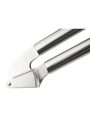 Fackelmann Edelstahl-Knoblauchpresse "München" - (H)20 cm