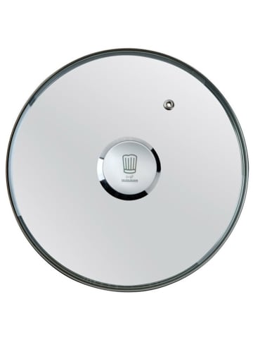 Chefkoch Pfannendeckel in Transparent/ Silber