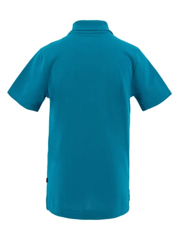 Levi's Kids Koszulka polo w kolorze turkusowym
