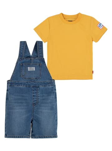 Levi's Kids 2-częściowy zestaw w kolorze żółto-niebieskim