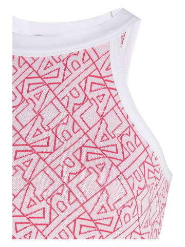 Karl Lagerfeld Top in Rosa/ Weiß