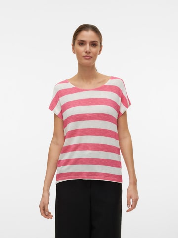 Vero Moda Shirt wit/roze