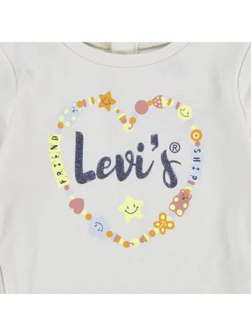 Levi's Kids Koszulka w kolorze kremowym