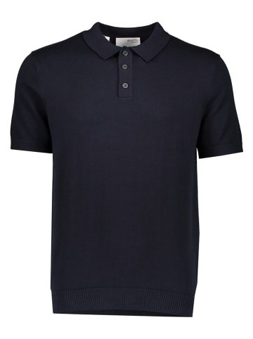 SELECTED HOMME Poloshirt zwart