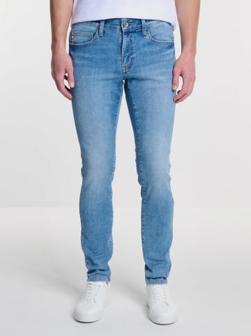 BIG STAR Dżinsy - Skinny fit - w kolorze błękitnym