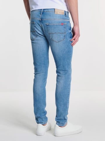 BIG STAR Dżinsy - Skinny fit - w kolorze błękitnym
